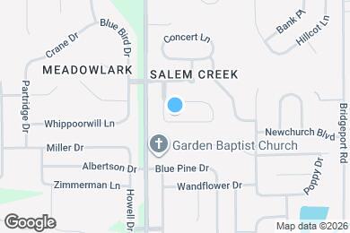 Map image of the property - 9212 Timpani Way