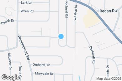 Map image of the property - 1290 Richard Rd