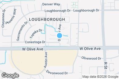 Map image of the property - 3112 Denver Ave