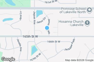 Map image of the property - 16365 Jamison Path