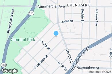 Map image of the property - 2549 Upham St