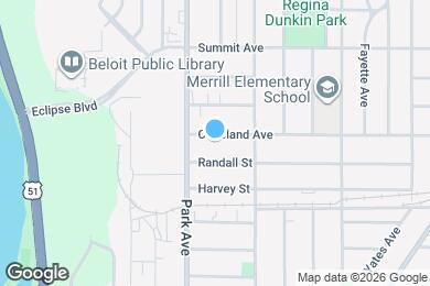 Map image of the property - 924 Copeland Ave