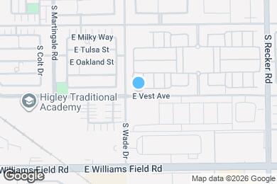 Map image of the property - 3636 E Vest Ave