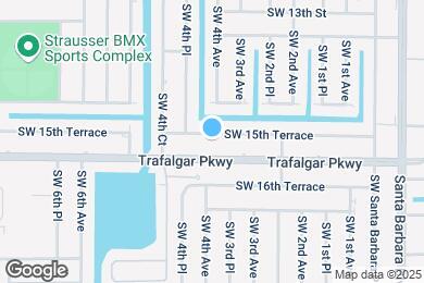 Map image of the property - 402 SW 15th Terrace