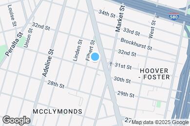 Map image of the property - 3016 Filbert St