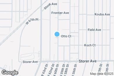 Map image of the property - 3270 W 61st St