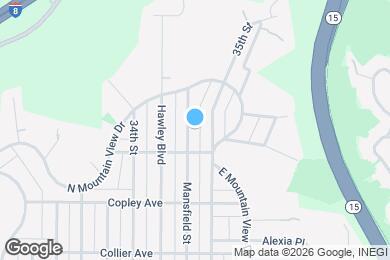 Map image of the property - 5035 Mansfield