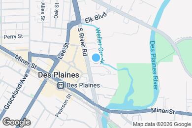 Map image of the property - 603 S River Rd