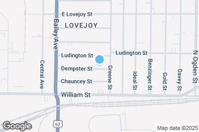Map image of the property - 96 Dempster St