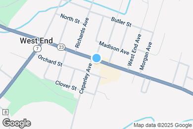 Map image of the property - 387 Chestnut St