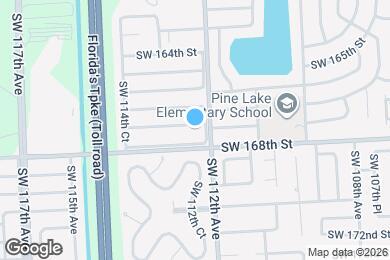 Map image of the property - 11218 SW 167th St