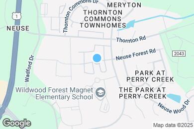 Map image of the property - 8600 Neuse Landing Ln