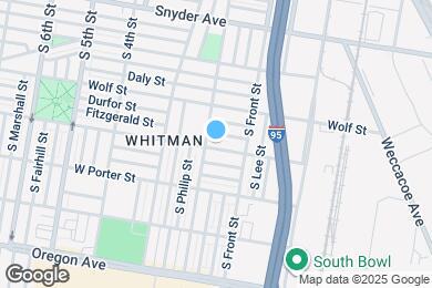 Map image of the property - 143 W Ritner St