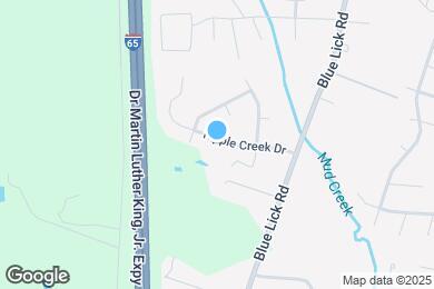 Map image of the property - 3608 Ripple Creek Dr