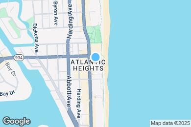 Map image of the property - 6969 Collins Ave