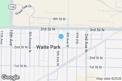 Map image of the property - 224 5th Ave N