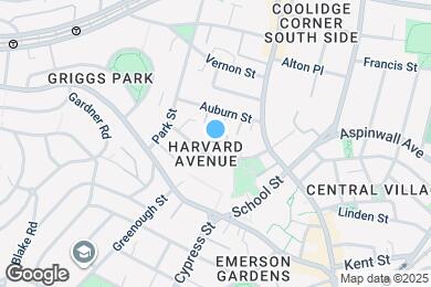 Map image of the property - 45 Harvard Ave