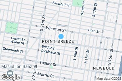 Map image of the property - 1921 Reed St