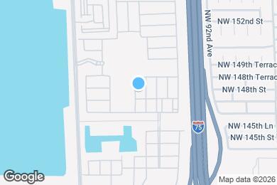 Map image of the property - 9333 W 34th Ct