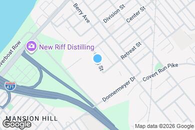 Map image of the property - 438 Clark St