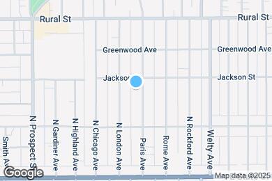 Map image of the property - 418 Paris Ave