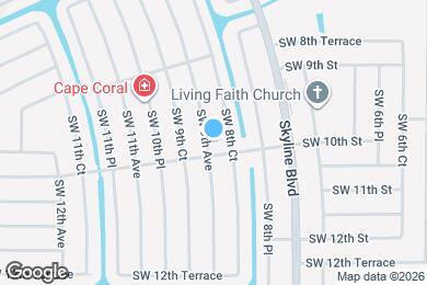 Map image of the property - 909 SW 9th Ave