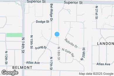 Map image of the property - 4233 N 18th St