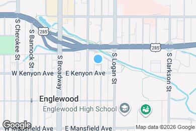 Map image of the property - 3687 S Grant St