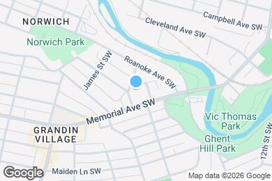Map image of the property - 1614 Lexington Ave SW