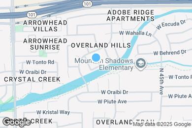 Map image of the property - 19810 N 47th Dr