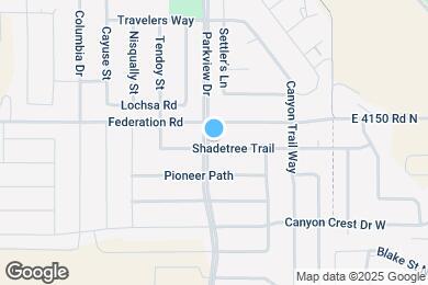 Map image of the property - 492 Shadetree Trail