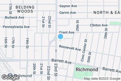 Map image of the property - 2318 Brooks Ave