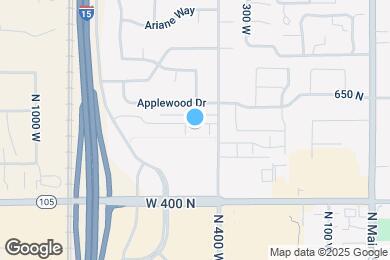 Map image of the property - 487 W 620 N