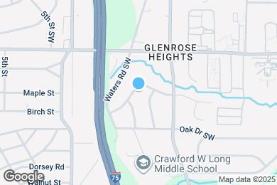 Map image of the property - 212 Glenrose Cir SW