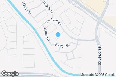 Map image of the property - 16971 N Quinto Dr