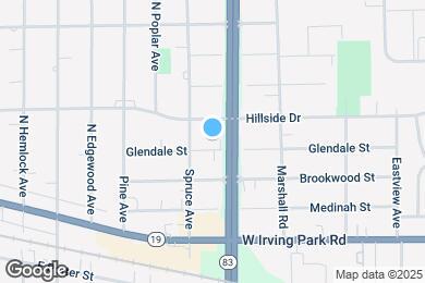 Map image of the property - 1207 Glendale St