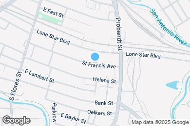 Map image of the property - 321 Saint Francis Ave