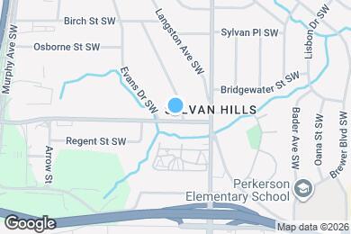 Map image of the property - 1947 Sylvan Ridge Dr SW