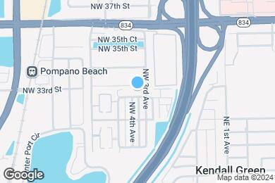 Map image of the property - Olive Glenn Apartments