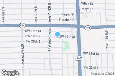 Map image of the property - 6118 SW 19th St