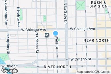 Map image of the property - 206 W Superior St