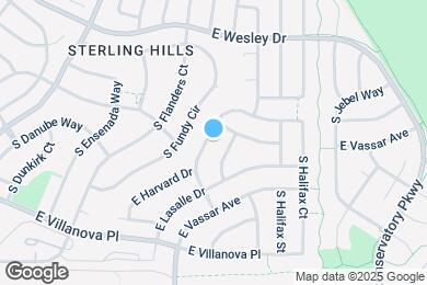 Map image of the property - 2542 S Genoa St