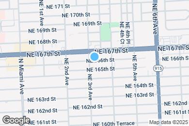 Map image of the property - 320 NE 166th St