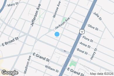 Map image of the property - 1057 Bond St