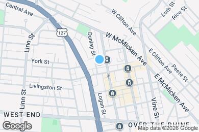 Map image of the property - 1908 Dunlap St