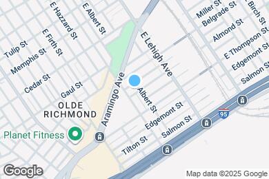 Map image of the property - 2612 Almond St