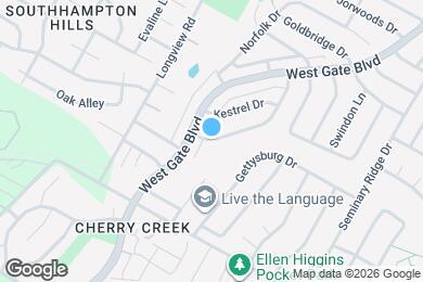 Map image of the property - 8601 West Gate Blvd