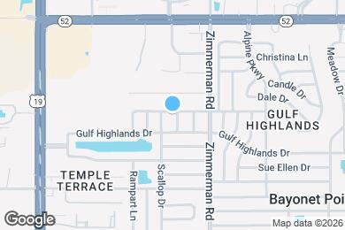 Map image of the property - 11705 Ibis Ln