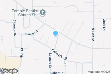 Map image of the property - 2409 Perkins Dr