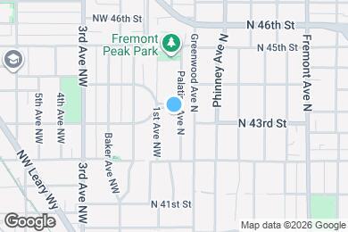 Map image of the property - 4253 Palatine Ave N